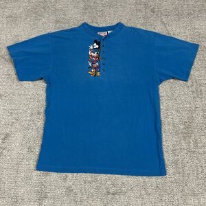 Vintage Mickey Inc Tee Shirt Mens Small Medium Goofy Cotton Pluto Embroidered